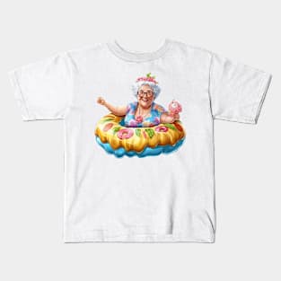 Summer Grandma #6 Kids T-Shirt